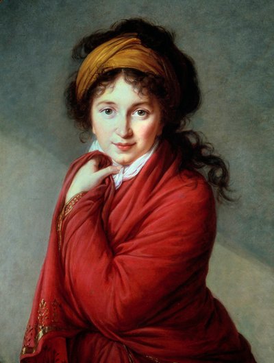Retrato de la condesa Nathalie Golovine (Varvara Nikolaevna Golovina) (1724-1767) Pintura de Marie Elisabeth Louise Vigee Le brun (o Vigee-Lebrun o Vigee Lebrun) (1755-1842) siglo XIX Colección privada de Elisabeth Louise Vigee Lebrun