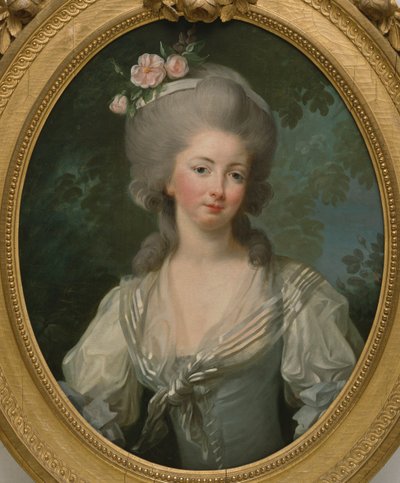 Retrato de Ernestine-Frédérique, Princesa de Croy de Elisabeth Louise Vigee Lebrun