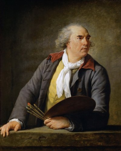 Retrato de Hubert Robert 1733-1808 de Elisabeth Louise Vigee Lebrun