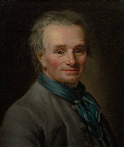 Retrato de Jean-Baptiste Lemoyne el Joven, 1772 de Elisabeth Louise Vigee Lebrun
