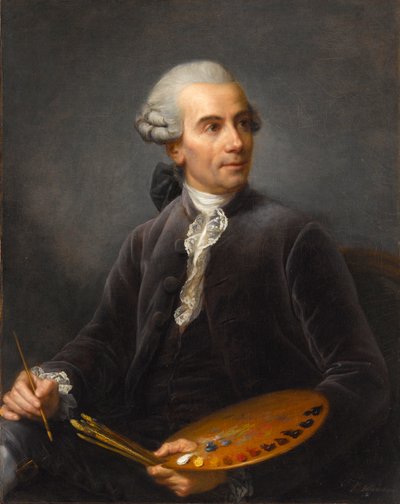 Retrato de Joseph Vernet 1719-1789, 1778 de Elisabeth Louise Vigee Lebrun