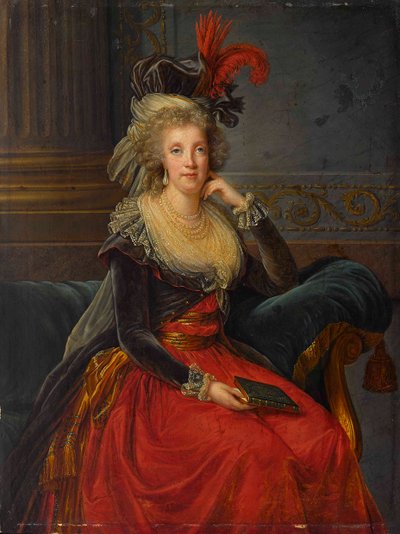 Retrato de María Carolina de Austria 1752-1814 de Elisabeth Louise Vigee Lebrun