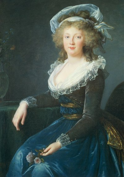 Retrato de María Teresa de Borbón-Nápoles de Elisabeth Louise Vigee Lebrun