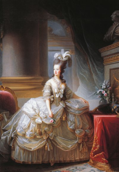 Retrato de María Antonieta de Elisabeth Louise Vigee Lebrun
