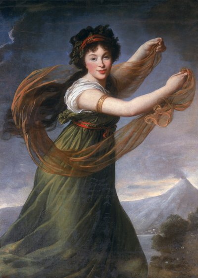 Retrato de Pelagia Sapiezyna, 1794 de Elisabeth Louise Vigee Lebrun
