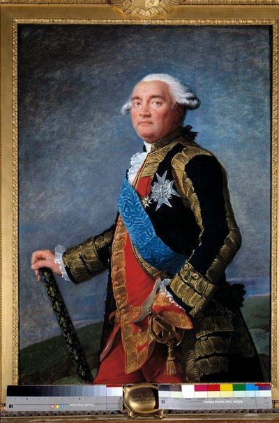 Retrato de Philippe Henri, Marqués de Ségur (1724-1801) mariscal de Francia de Elisabeth Louise Vigee Lebrun