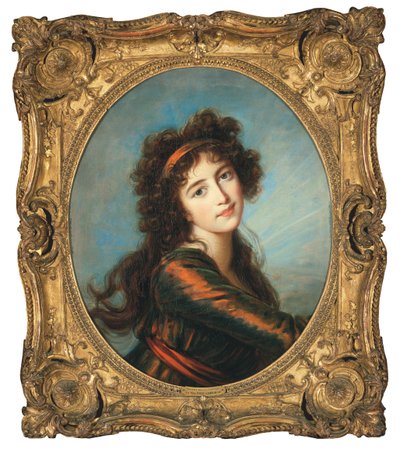 Retrato de la Princesa Carolina de Liechtenstein de Elisabeth Louise Vigee Lebrun