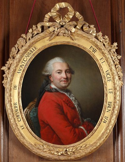 Retrato de Robert Benêt de Montcarville 1698-1771, ca 1770 de Elisabeth Louise Vigee Lebrun