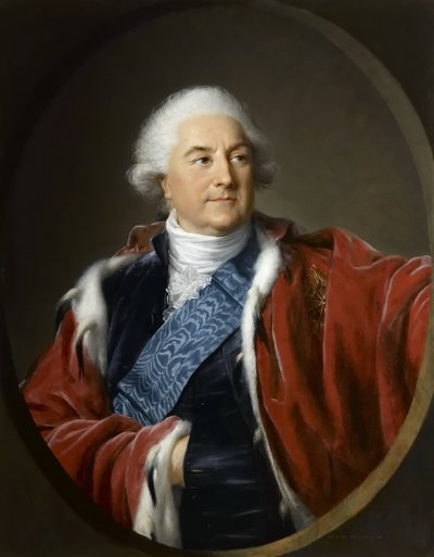 Retrato de Stanislaw II August Poniatowski, Rey y Gran Duque de la Mancomunidad Polaco-Lituana de Elisabeth Louise Vigee Lebrun