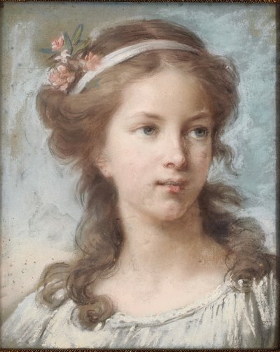 Retrato de una niña de Elisabeth Louise Vigee Lebrun