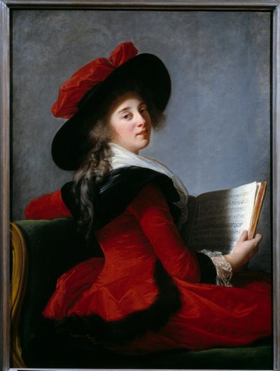 Retrato de la Baronesa de Crussol de Elisabeth Louise Vigee Lebrun