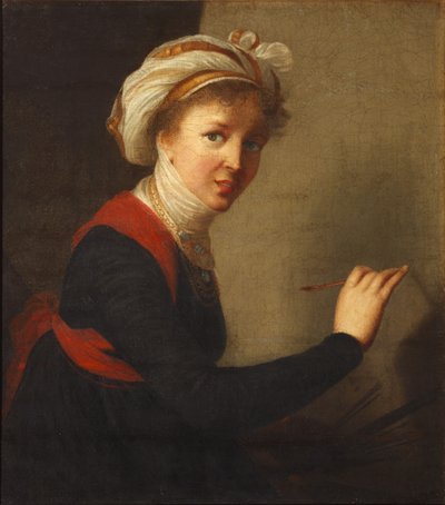 Autorretrato, 1800 de Elisabeth Louise Vigee Lebrun