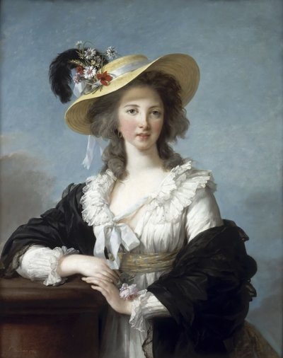 Yolande Martine Gabrielle de Polastron, Duquesa de Polignac de Elisabeth Louise Vigee Lebrun