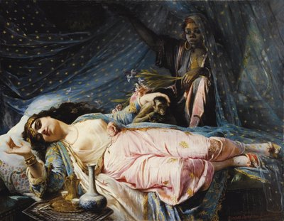 Retrato de la Princesa Zainab Nazli Khanum de Elisabeth Maria Anna Jerichau Baumann