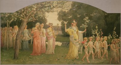 Procesión de la Flora de Elisabeth Sonrel