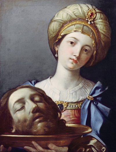 Herodías, con la cabeza de Juan el Bautista de Elisabetta Sirani