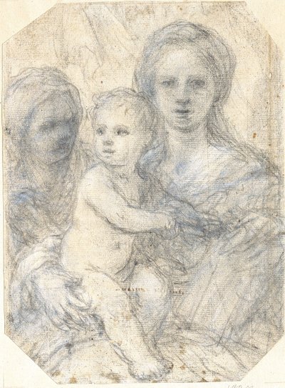 Virgen con el Niño de Elisabetta Sirani