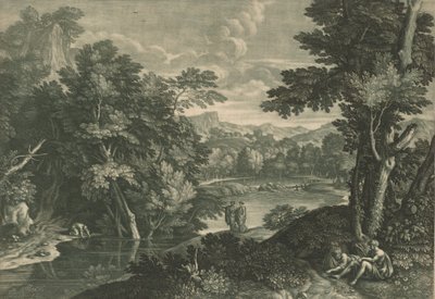 Paisaje de Elisha Kirkall
