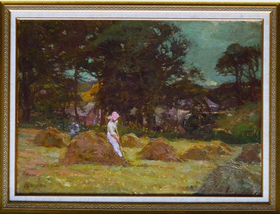 Haciendo heno de Elizabeth Adela Stanhope Forbes