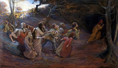 El flautista de Hamelín de Elizabeth Adela Stanhope Forbes