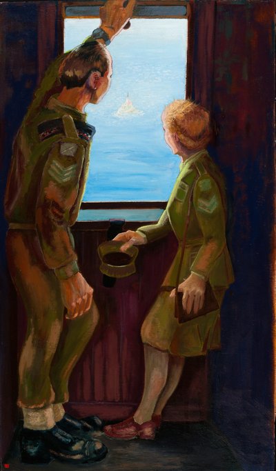Isla Santa desde LNER, 1943 de Elizabeth Browning