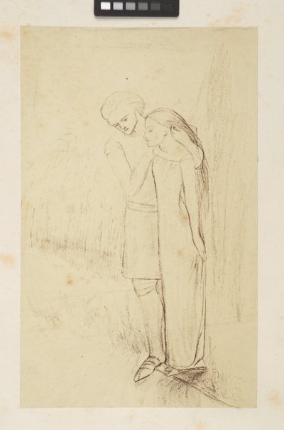 Diseños y bocetos de Elizabeth Eleanor (1834-62) Siddal