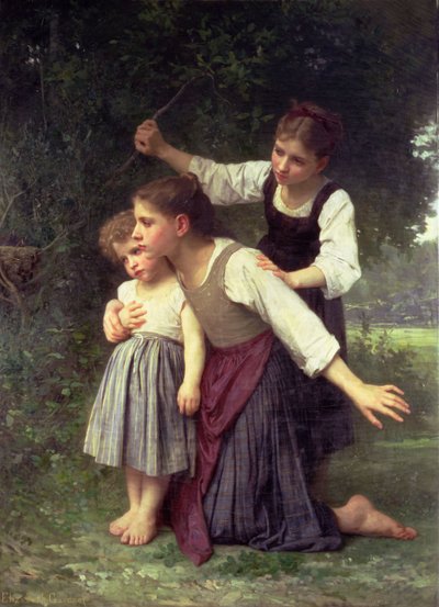 En el bosque de Elizabeth Jane Gardner Bouguereau
