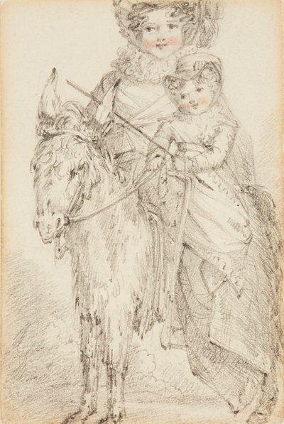 La reina Victoria de niña de Elizabeth Keith née Lindsay Heathcote