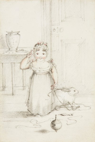 La reina Victoria de niña de Elizabeth Keith née Lindsay Heathcote