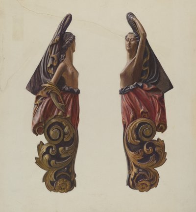 Figura de proa de Elizabeth Moutal