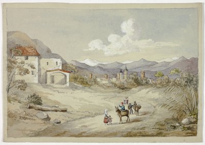 Albenga en la carretera de Corniche (Costera) de Elizabeth Murray