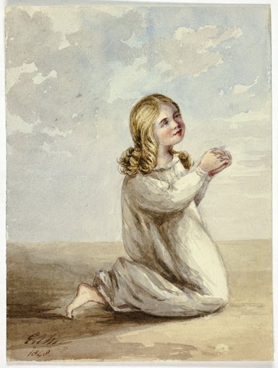 Niño Rezando de Elizabeth Murray