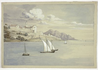 Portofino desde el mar, Génova de Elizabeth Murray