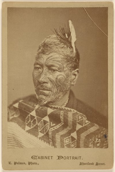 Corazón de Wira Takahi Bahía de las Islas. [Jefe maorí, Ngapuhi] de Elizabeth Pulman