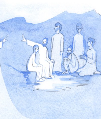 Un verdadero discípulo se mantiene cerca de Cristo, aprende de Él y confía en el amor de Cristo incluso cuando Cristo parece estar distante, 2001 de Elizabeth Wang