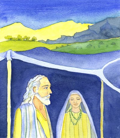 Abraham y Sara, 2001 de Elizabeth Wang
