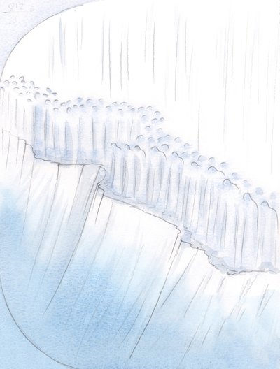 Después de la comunión, pedí a todos los santos que me ayudaran y rezaran por mí, 2000 de Elizabeth Wang