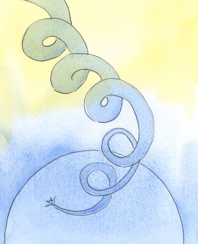 Así como una planta de frijol crece hacia el cielo, nuestra vida espiritual debe 