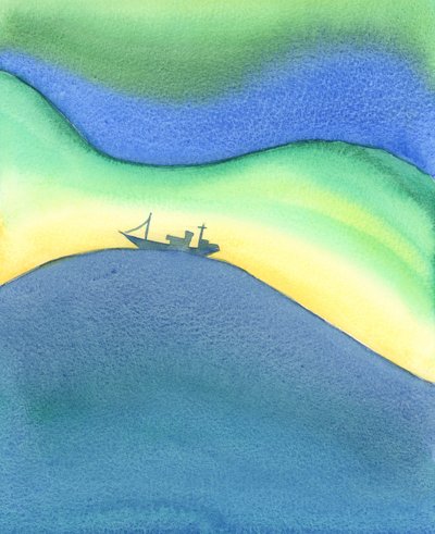 Así como un barco en el océano está rodeado de agua, así estamos completamente rodeados y sostenidos por el amor de Dios - ya sea que estemos orando o no, y ya sea que experimentemos Su presencia o no de Elizabeth Wang