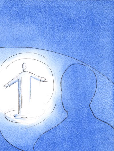 Mientras el Padre observa hoy nuestro trabajo, ve luz, porque Cristo, puro y santo, está aquí entre Su pueblo de Elizabeth Wang