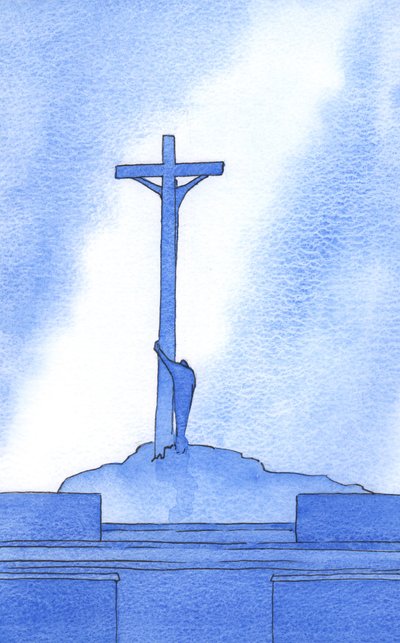 En cada Misa estamos junto a Cristo crucificado por nuestra salvación de Elizabeth Wang