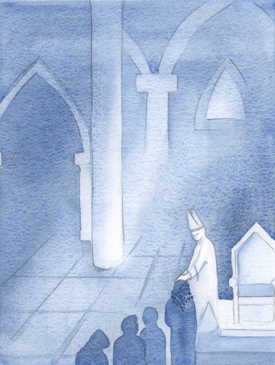 En mi confirmación católica, tomé el nombre de "María", en honor a la Madre de Dios, 2000 de Elizabeth Wang