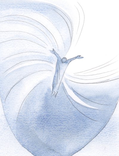 Al rendirnos a Dios en oración, nos sumergimos en la vida y el amor de las tres Personas Divinas, 2000 de Elizabeth Wang
