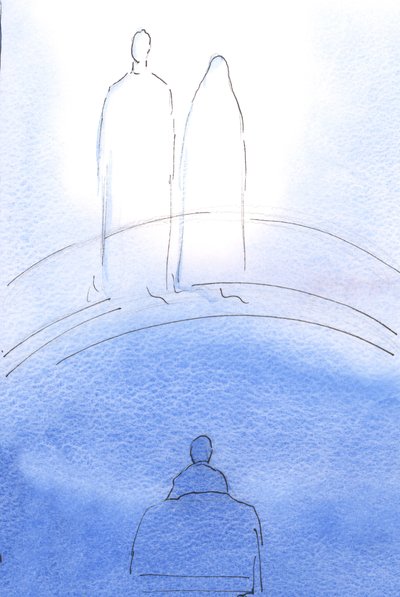 Cristo y Su Madre se me aparecieron, en gloria, después de la Sagrada Comunión. Fue para animarme y consolarme de Elizabeth Wang