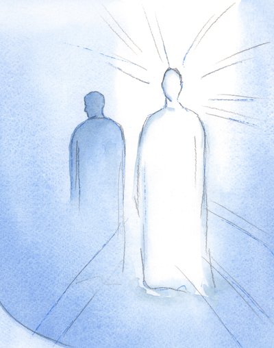 Cristo es nuestro modelo y arquetipo. En Él, los débiles encuentran al ayudante más amable y los ancianos encuentran al Hijo perfecto, 2002 de Elizabeth Wang