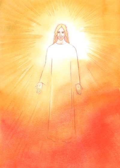 Cristo es radiante y alegre en Su Vida Resucitada, 2002 de Elizabeth Wang