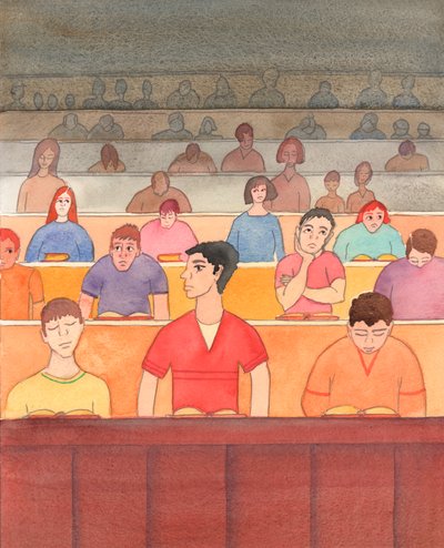 A Cristo le encanta estar con nosotros en la Sagrada Comunión, pero tan pocos de nosotros lo saludamos, lo amamos o nos ofrecemos a servirle. de Elizabeth Wang