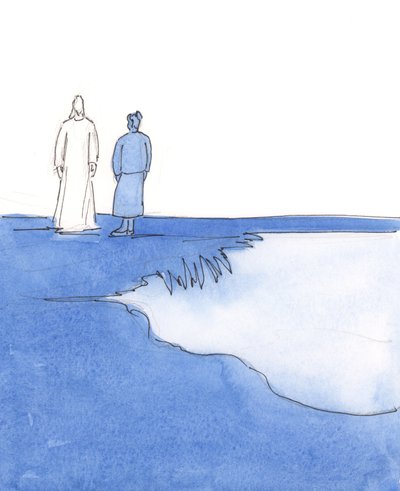 Cristo me recordó lo que me mostró hace mucho tiempo, como un recordatorio para todos nosotros, que si alguien hace mal deliberadamente es como si diera el primer paso en un camino que está a punto de colapsar debido a... de Elizabeth Wang