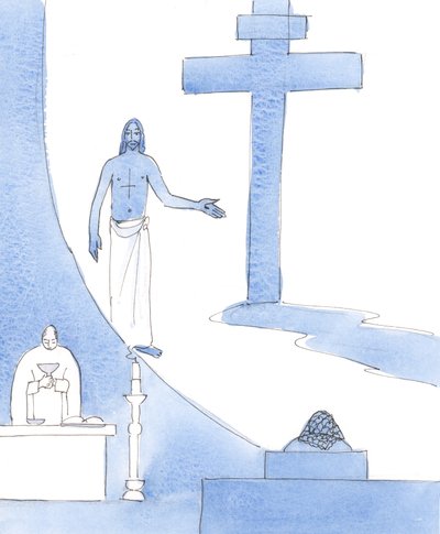 Cristo me habló en la Consagración, cuando Su Preciosa Sangre estaba en el altar de Elizabeth Wang