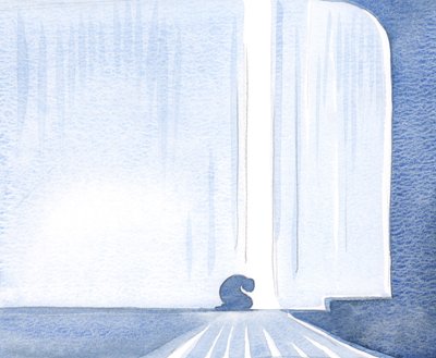 La oración de Cristo y la mía son una, en el silencio después de recibir la Sagrada Comunión. Mi ángel guardián está a mi lado de Elizabeth Wang